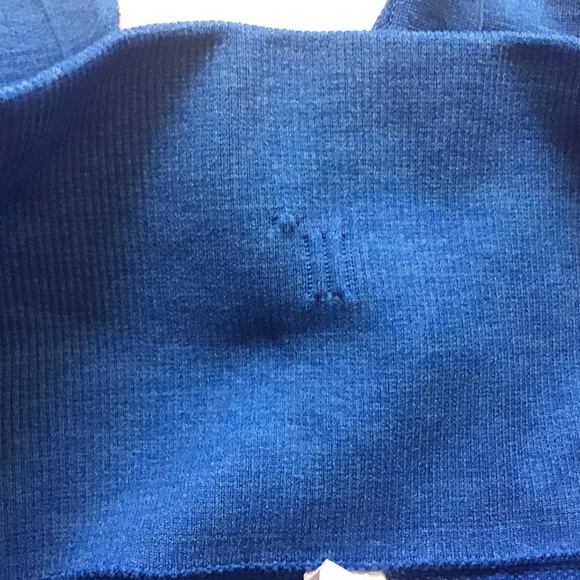 Lululemon In the Flow Crop Stripe Baroque Blue - Picture 10 of 13